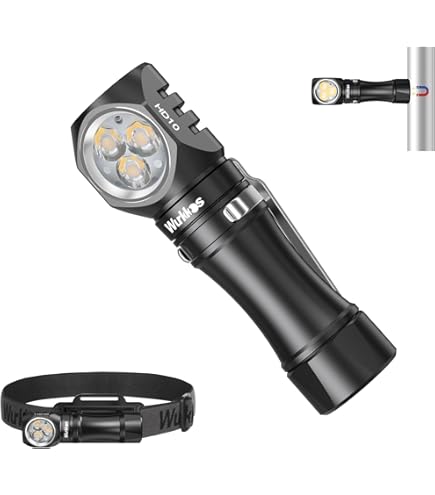Amazon | Acebeam W30 Long Range LEP Flashlight - 500 Lumens, 2408m